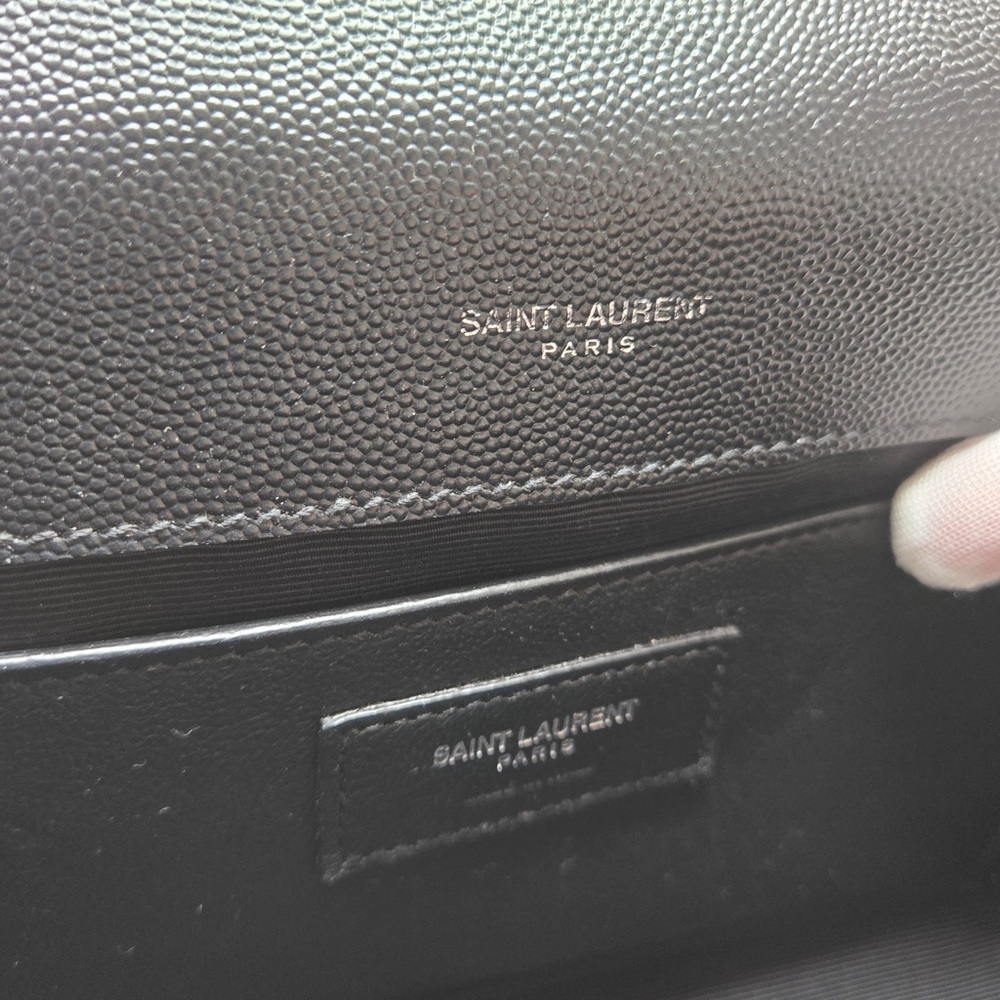 Yves Saint Laurent YSL Kate small grain de poudre textured shoulder satchel - Picture 14 of 15